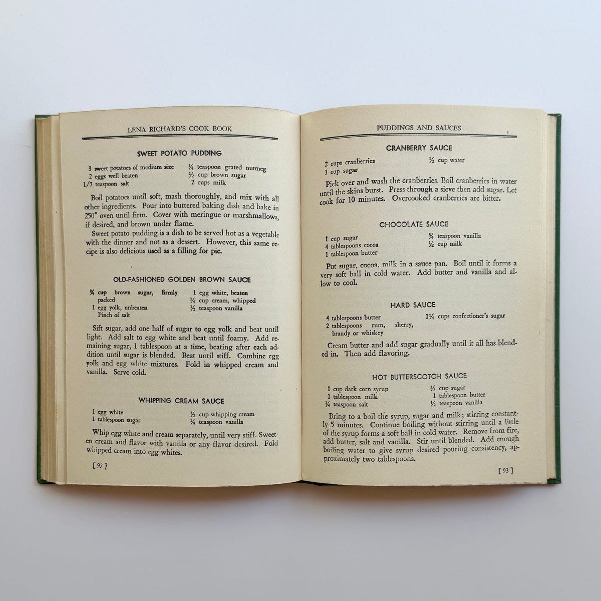 New Orleans Cookbook (Lena Richard)