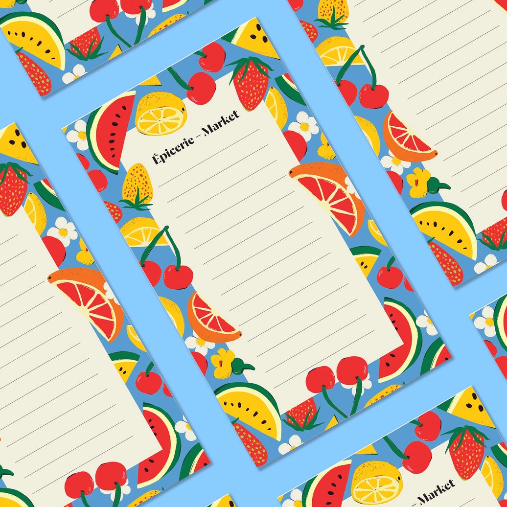 Paperole Market List Notepad