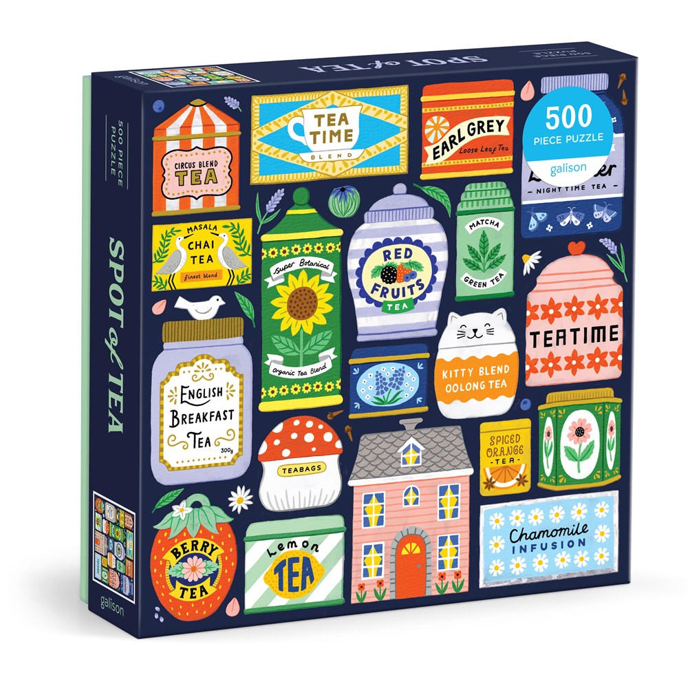 Spot Of Tea 500 Piece Puzzle (Galison)