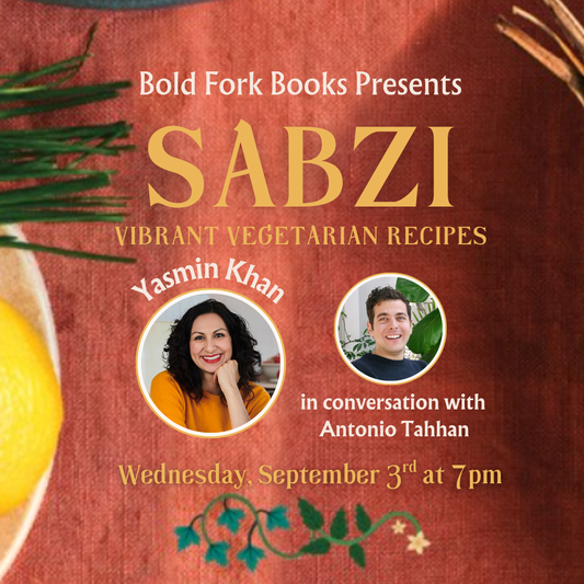 SABZI: An Evening with Yasmin Khan and Antonio Tahhan