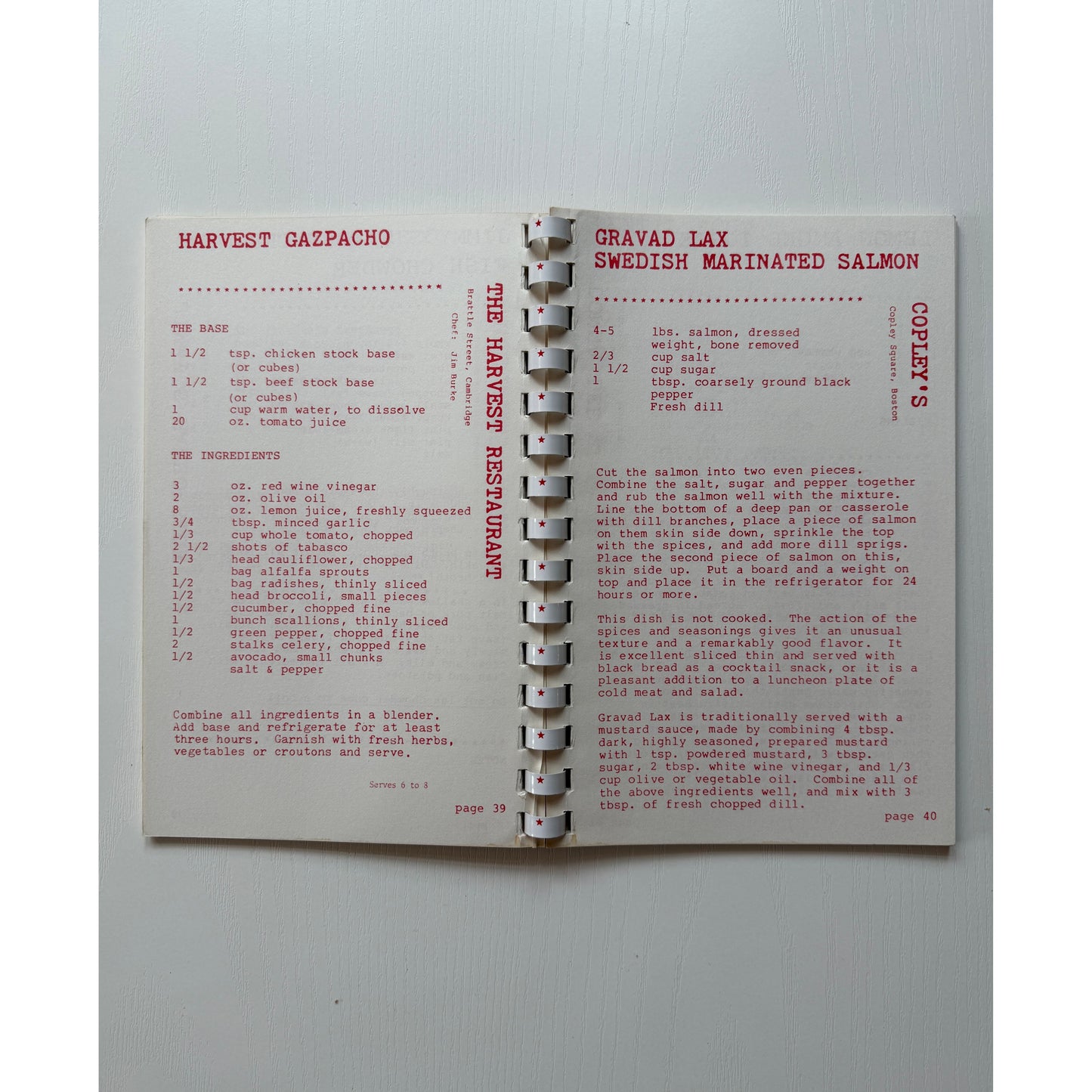 Community Cookbook: Boston's Best! Recipes (Natalie Bassil)