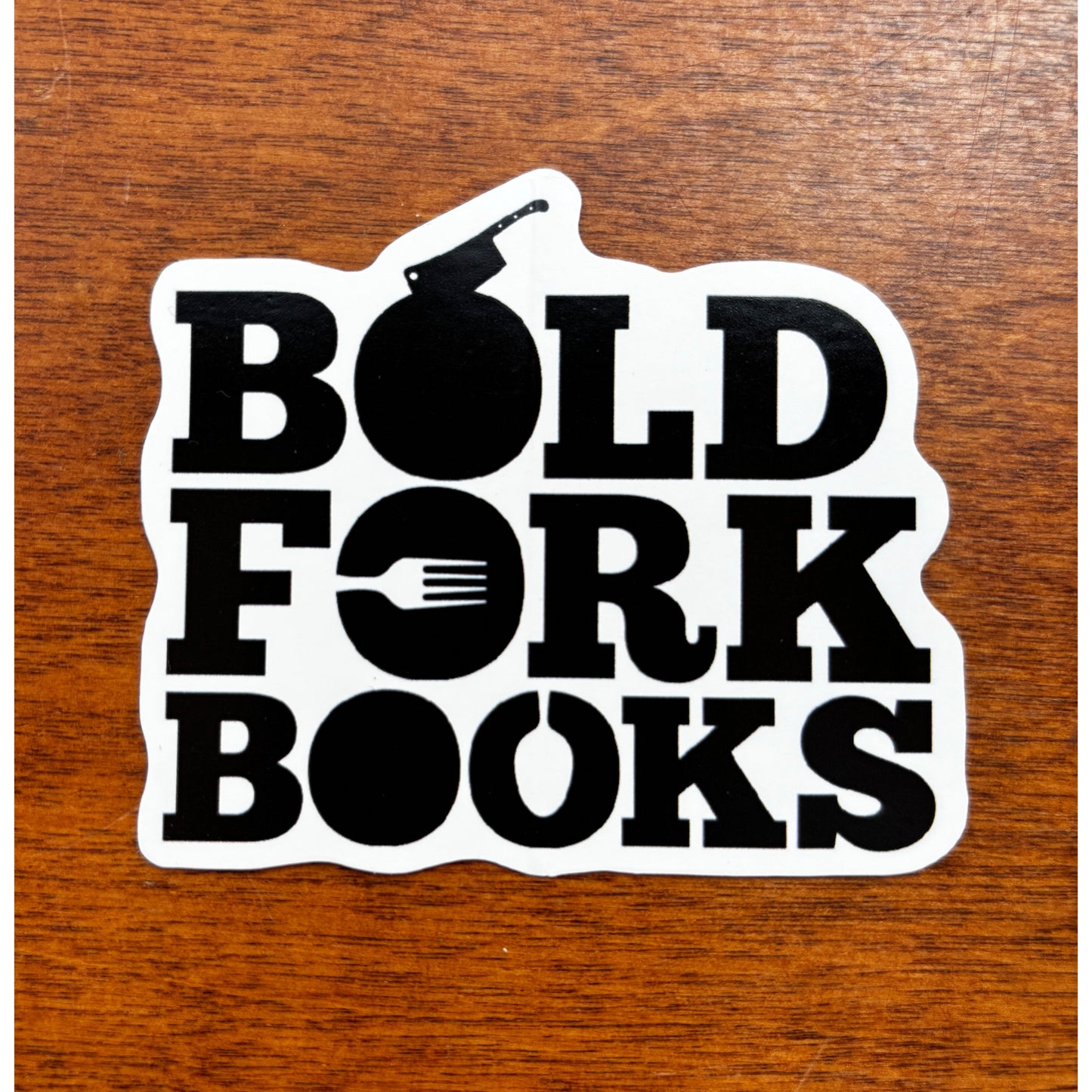 Bold Fork Books Logo Stickers