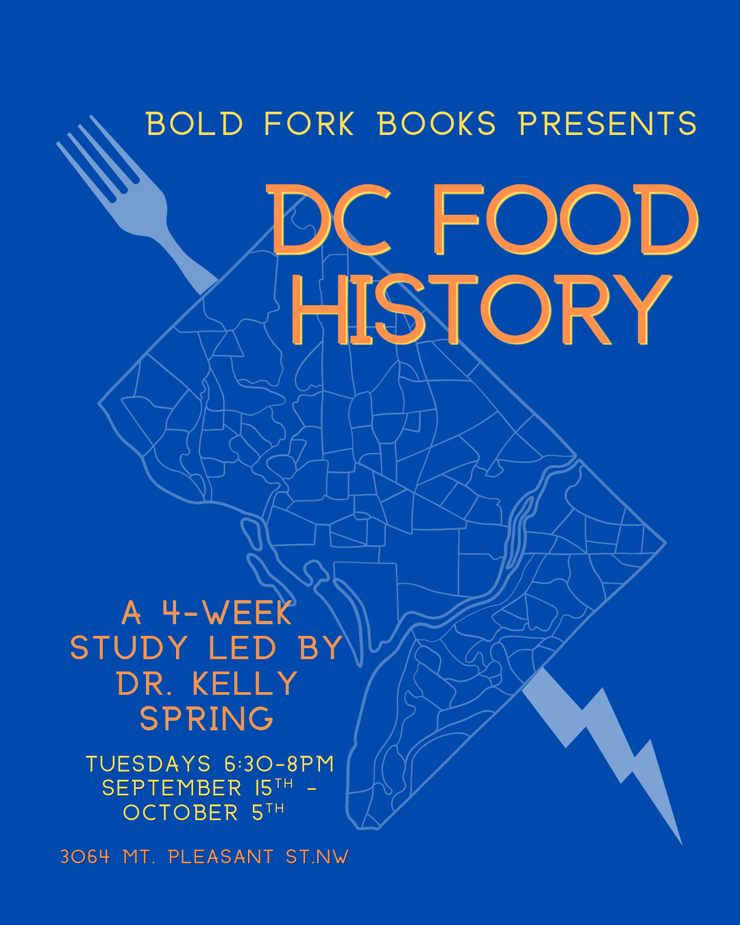 DC Food History: A Four-Week Study with Dr. Kelly Spring