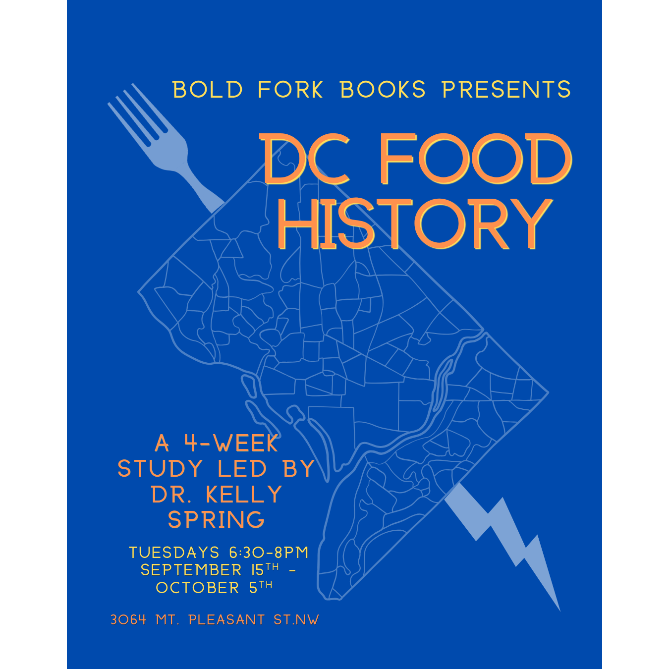 DC Food History: A Four-Week Study with Dr. Kelly Spring