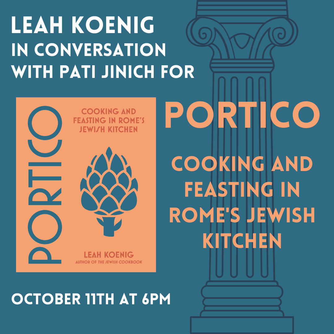 An Evening with Leah Koenig and Pati Jinich for PORTICO