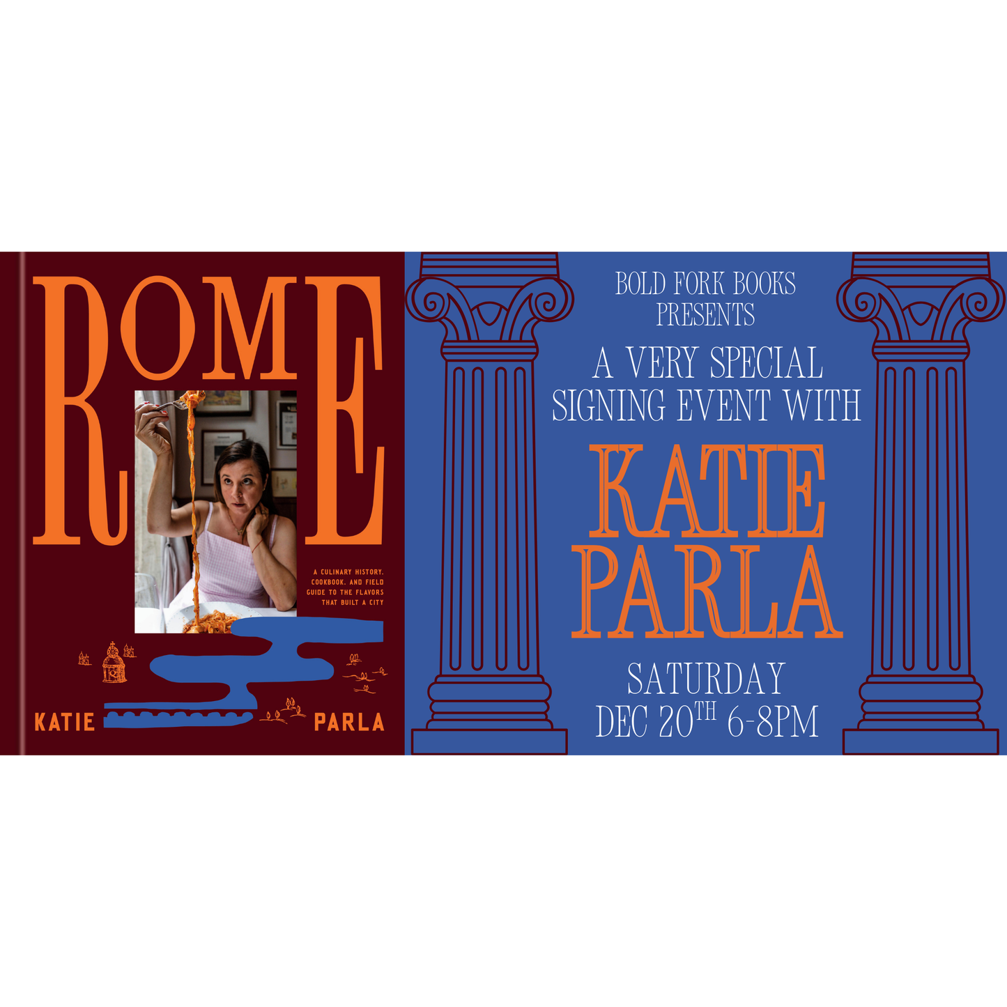 A Special Holiday Signing with Author Katie Parla for ROME