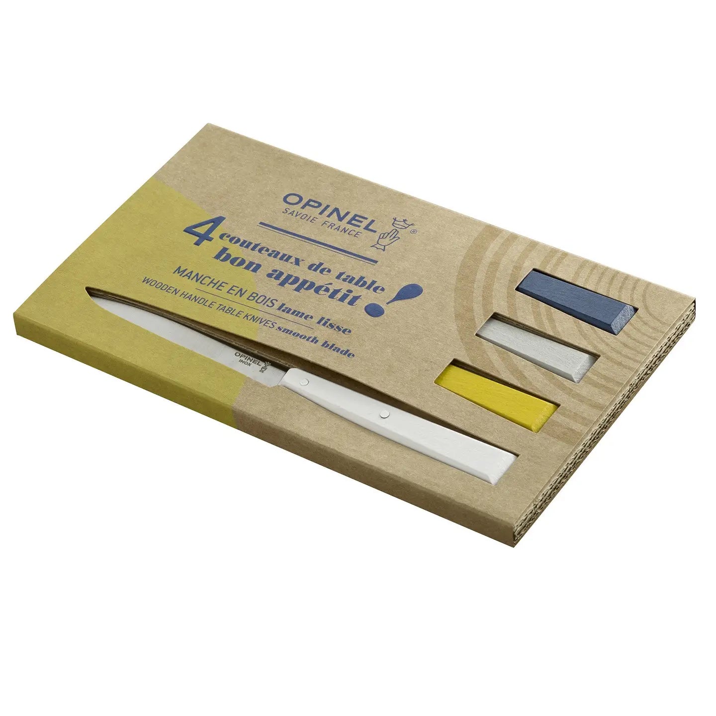 Opinel Bon Appetit Table Knives - Set of 4