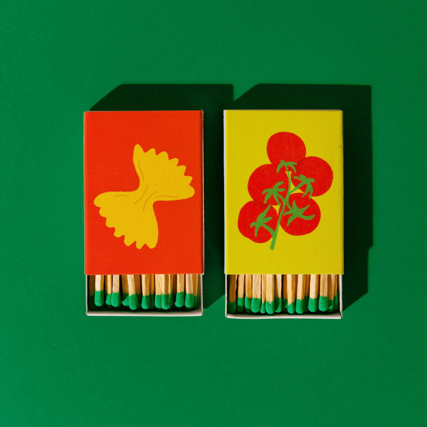 "Dinner Party" Matches - 28 Strike Matchbox 