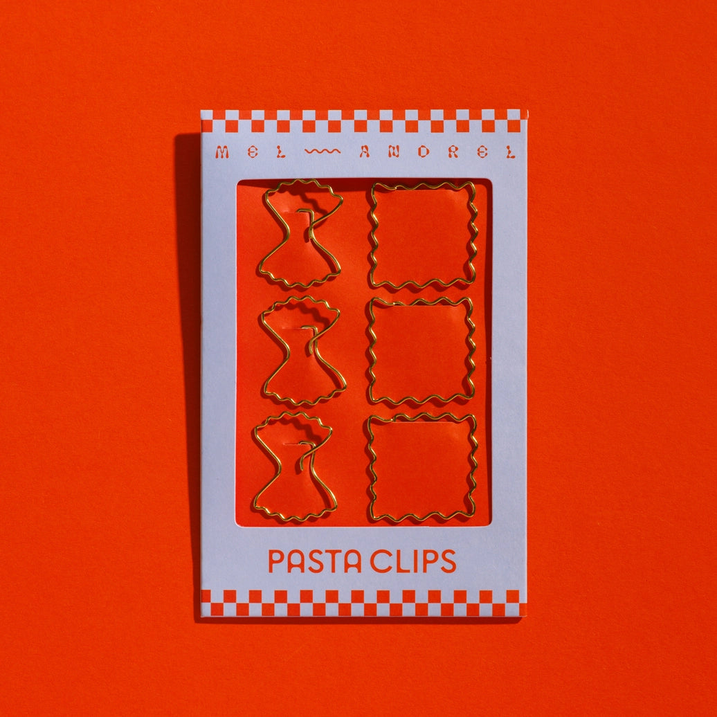 Mel Andrel Pasta Paper Clips