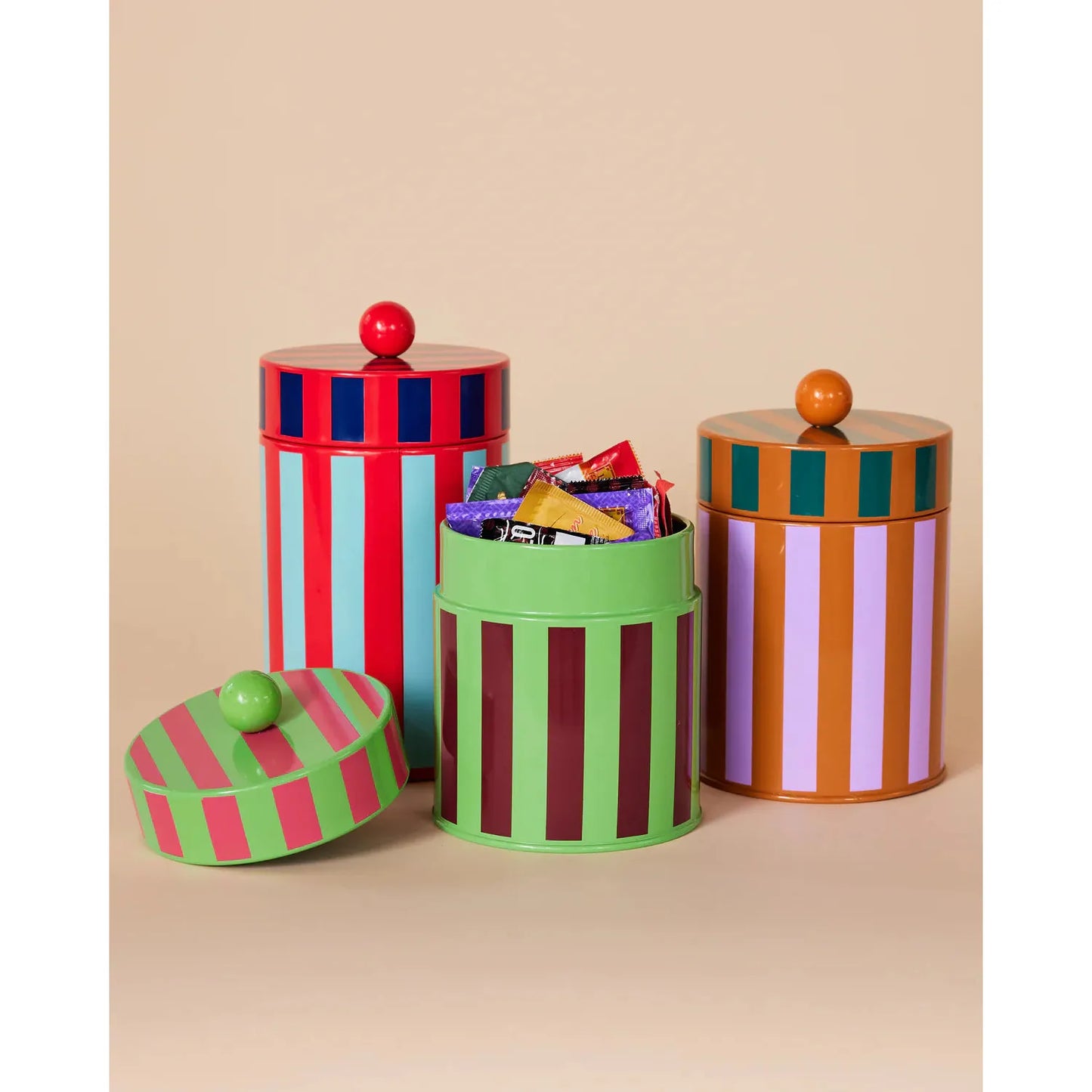 Dusen Dusen Stripe Canisters