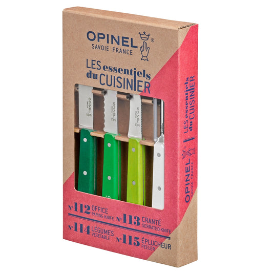 Opinel "Les Essentiels" Small Kitchen Knife Set