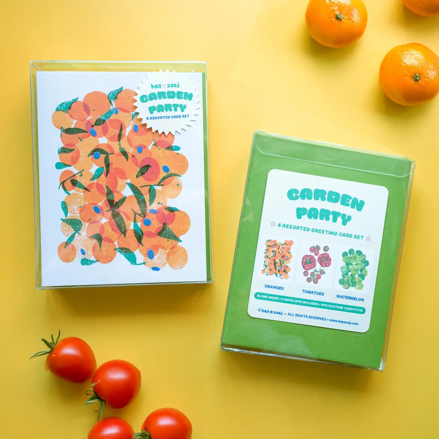 hey ✿ sooj Greeting Cards