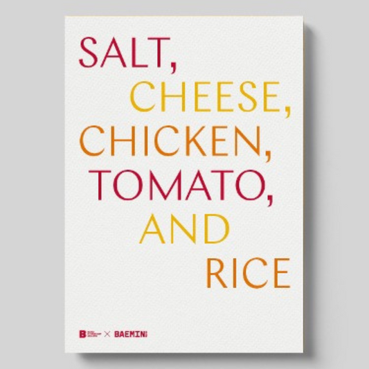 Salt, Cheese, Chicken, Tomato and Rice