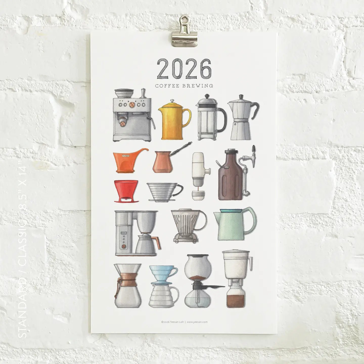 Yeesan Loh 2026 Calendars
