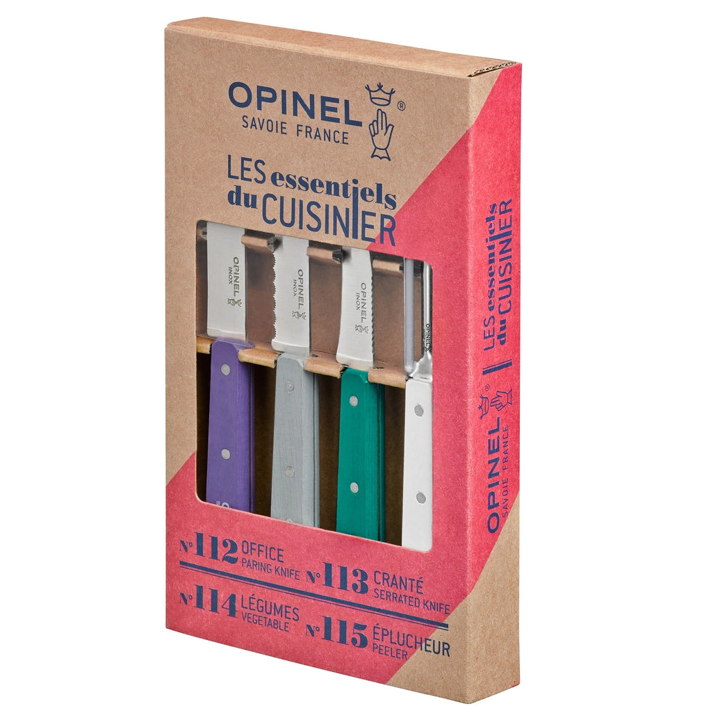 Opinel "Les Essentiels" Small Kitchen Knife Set