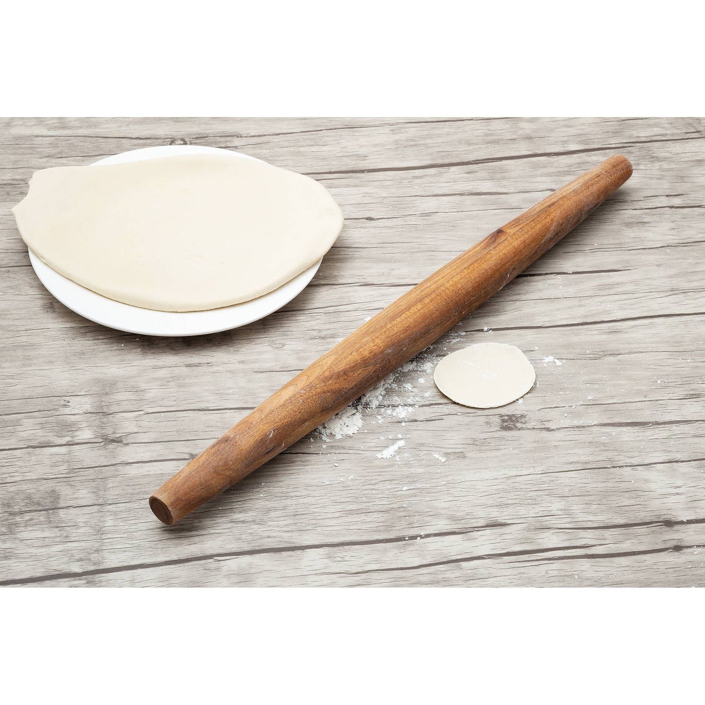 French Rolling Pin, Acacia, 20"