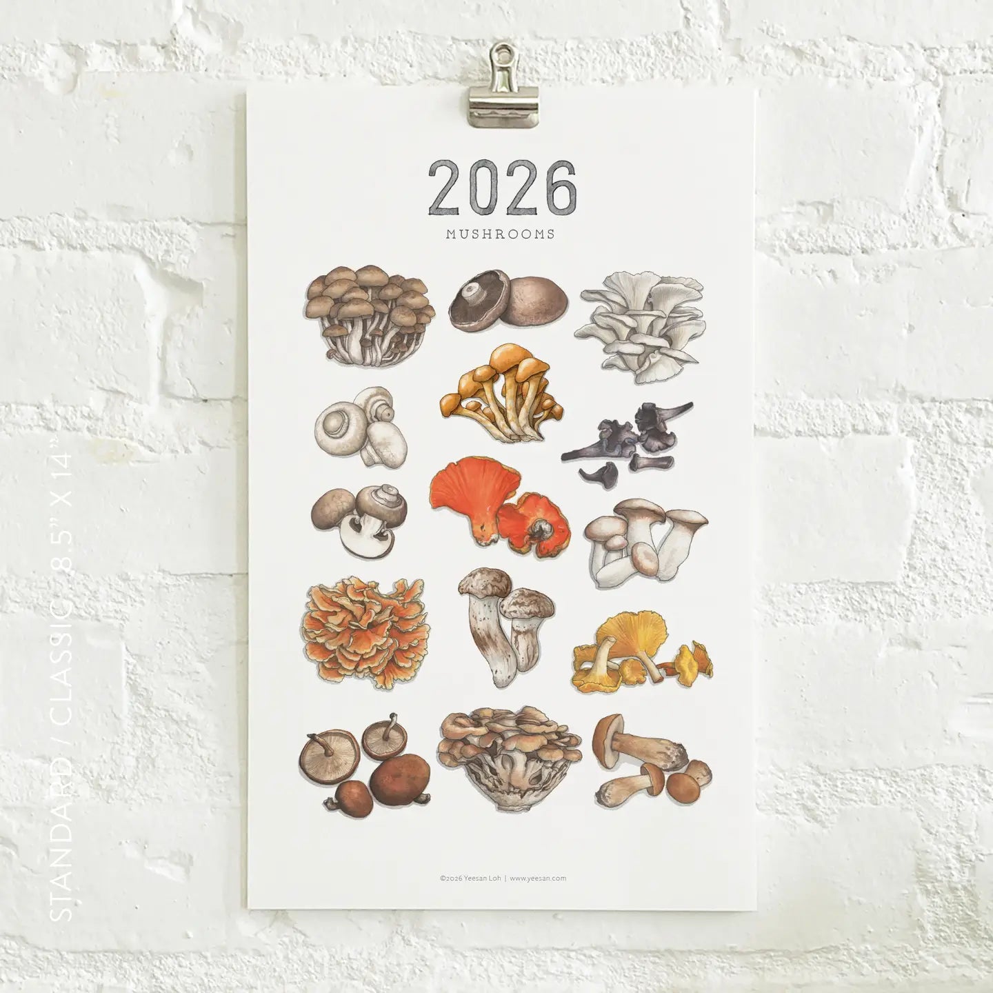 Yeesan Loh 2026 Calendars
