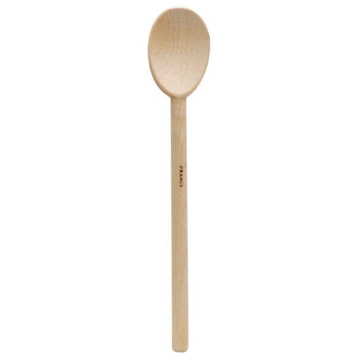 Classic French Beechwood Spoon, 10in