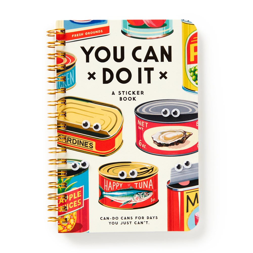 You Can Do It Googly Sticker Book (Brass Brass Monkey)