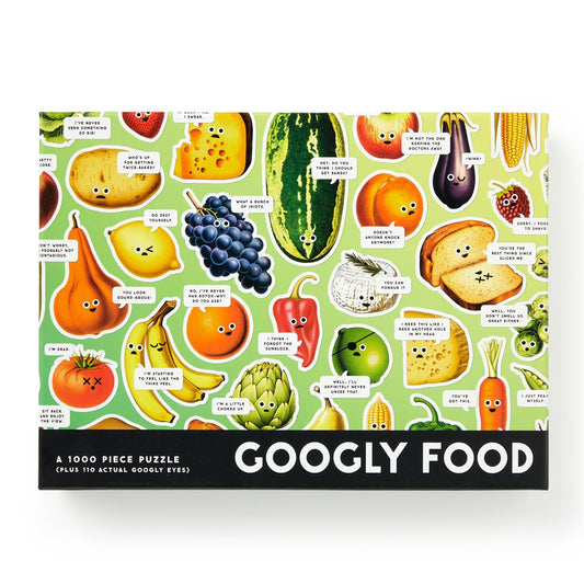 Googly Food 1000 Piece Puzzle (Brass Brass Monkey)