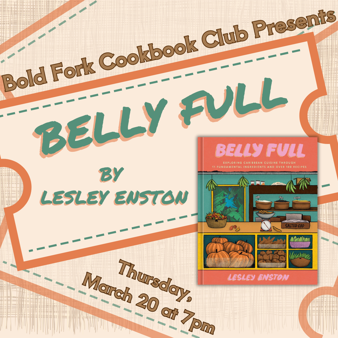 March Cookbook Club: BELLY FULL by Lesley Enston