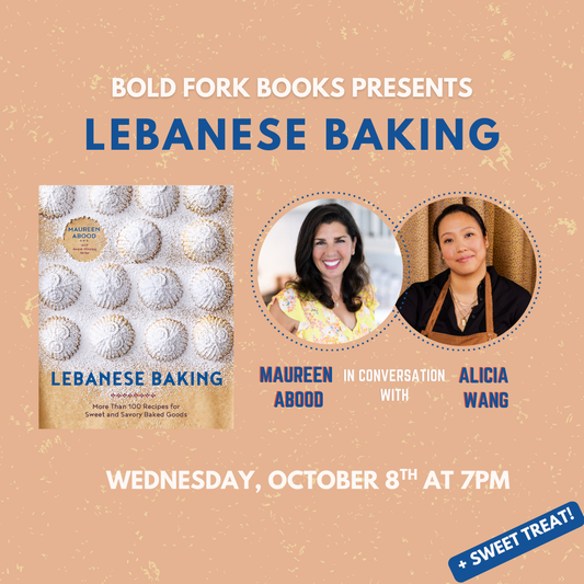 LEBANESE BAKING: An Evening with Maureen Abood and Alicia Wang