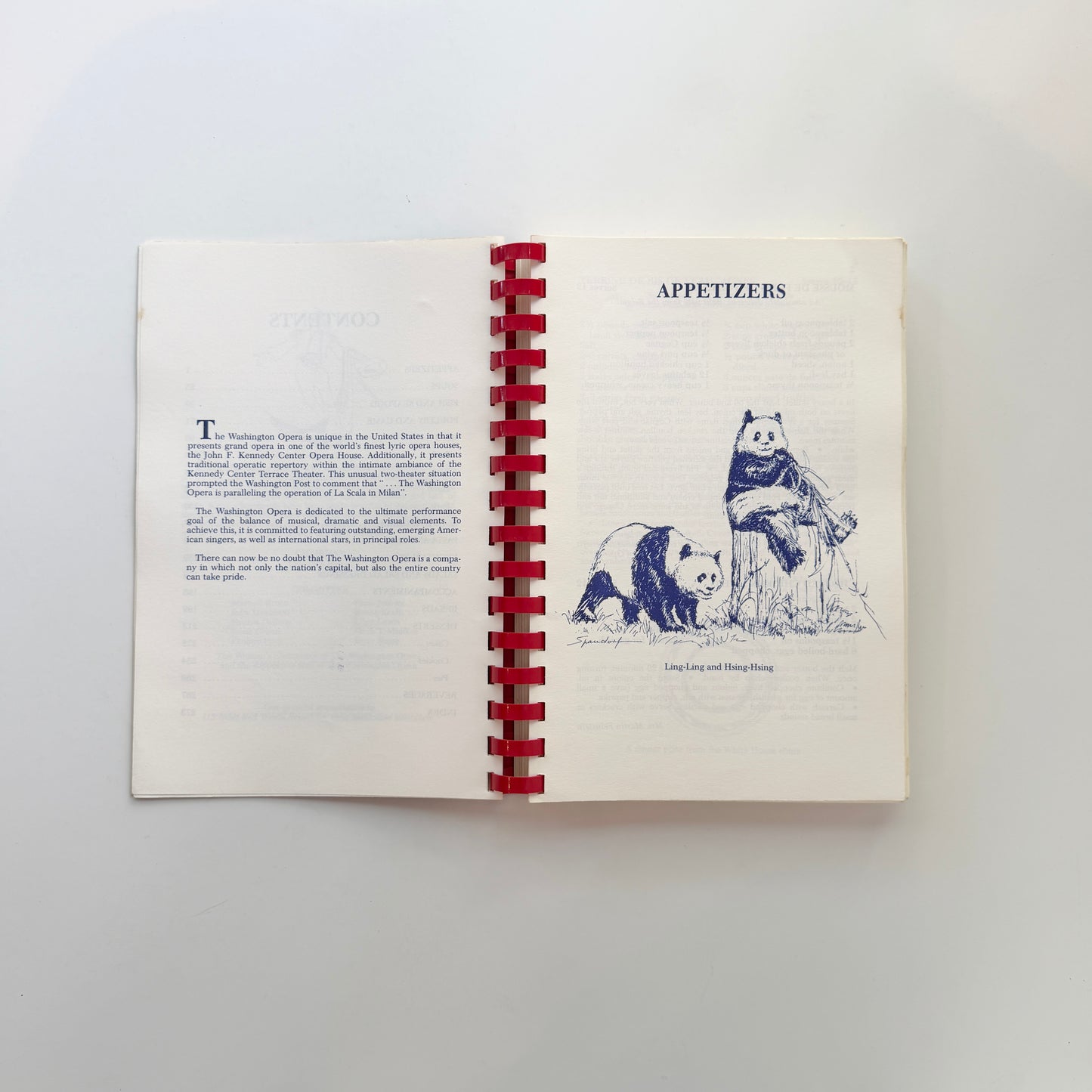 Community Cookbook: The Washington Cookbook, Volume I (The Washington Opera)