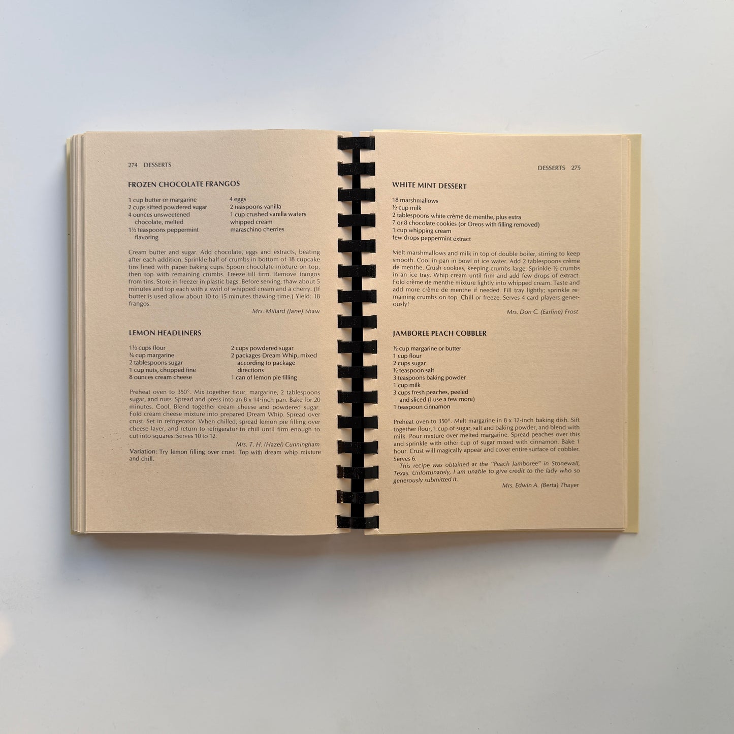 Community Cookbook: A Texas Hill Country Cookbook (Blue-Lake-Deerhaven Cookbook Committee)