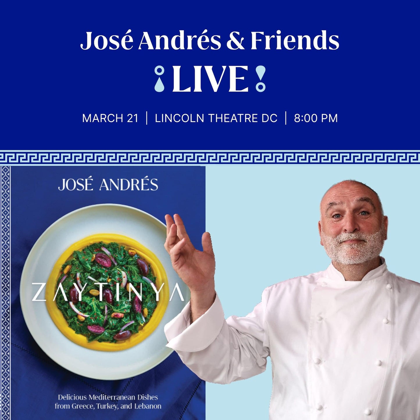 José Andrés & Friends: The Zaytinya Cookbook of Mezze Madness