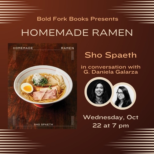 HOMEMADE RAMEN: An Evening with Sho Spaeth and G. Daniela Galarza