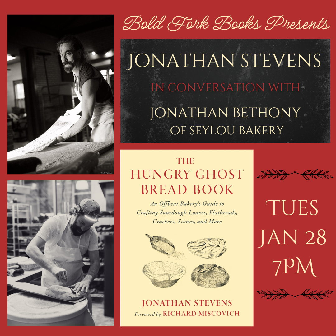 An Evening Exploring The Hungry Ghost Bread Book with Jonathan Stevens and Jonathan Bethony