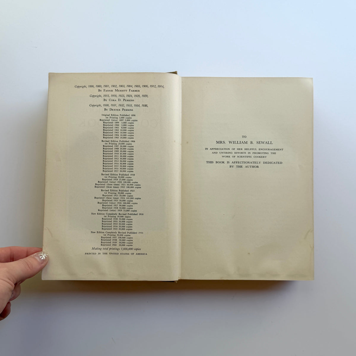 The Boston Cooking School Cook Book (Fannie Merritt Farmer)