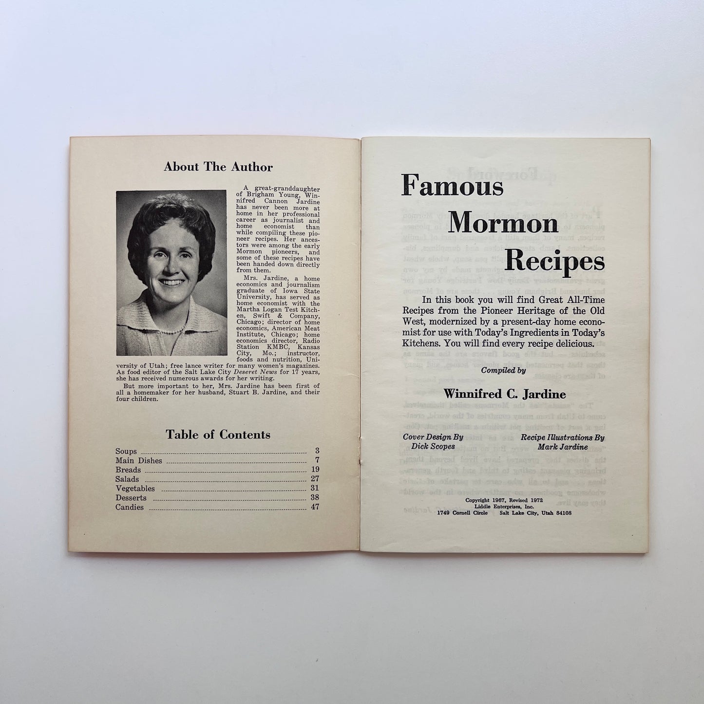 Famous Mormon Recipes (Winnifred Jardine)