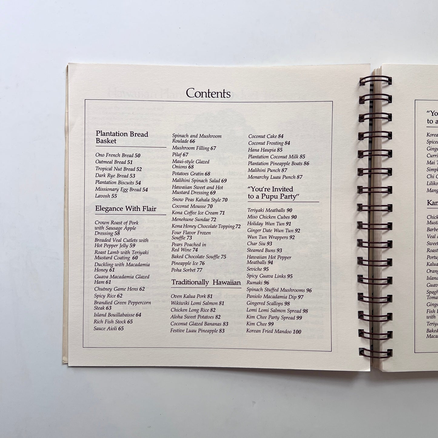 Hawaiian Plantations Recipe Collection