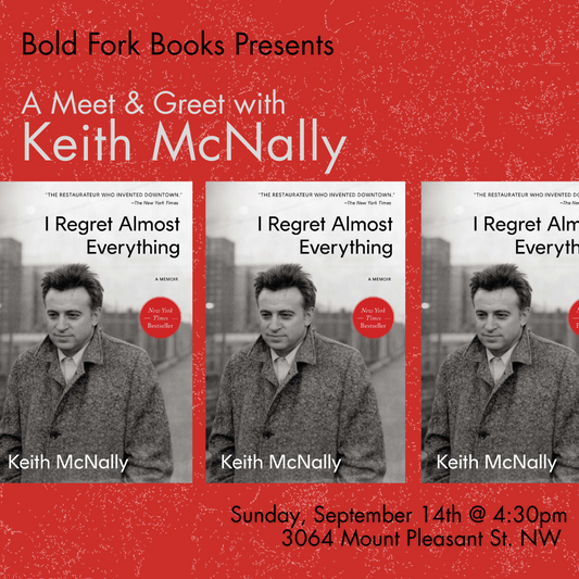 A Meet & Greet + Book Stamping with Keith McNally at Bold Fork Books