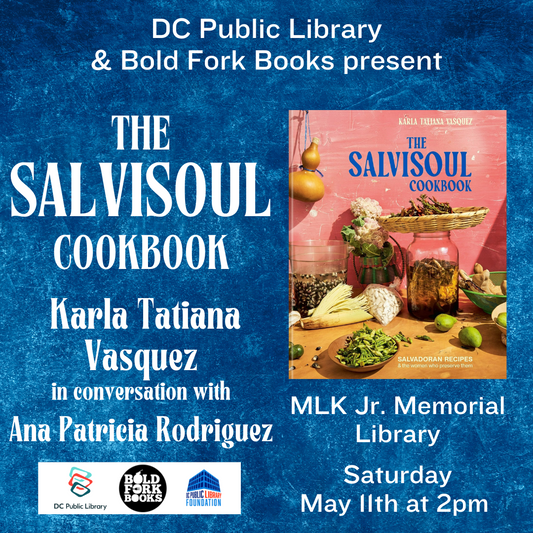 THE SALVISOUL COOKBOOK: Karla Tatiana Vasquez at MLK Jr. Memorial Library