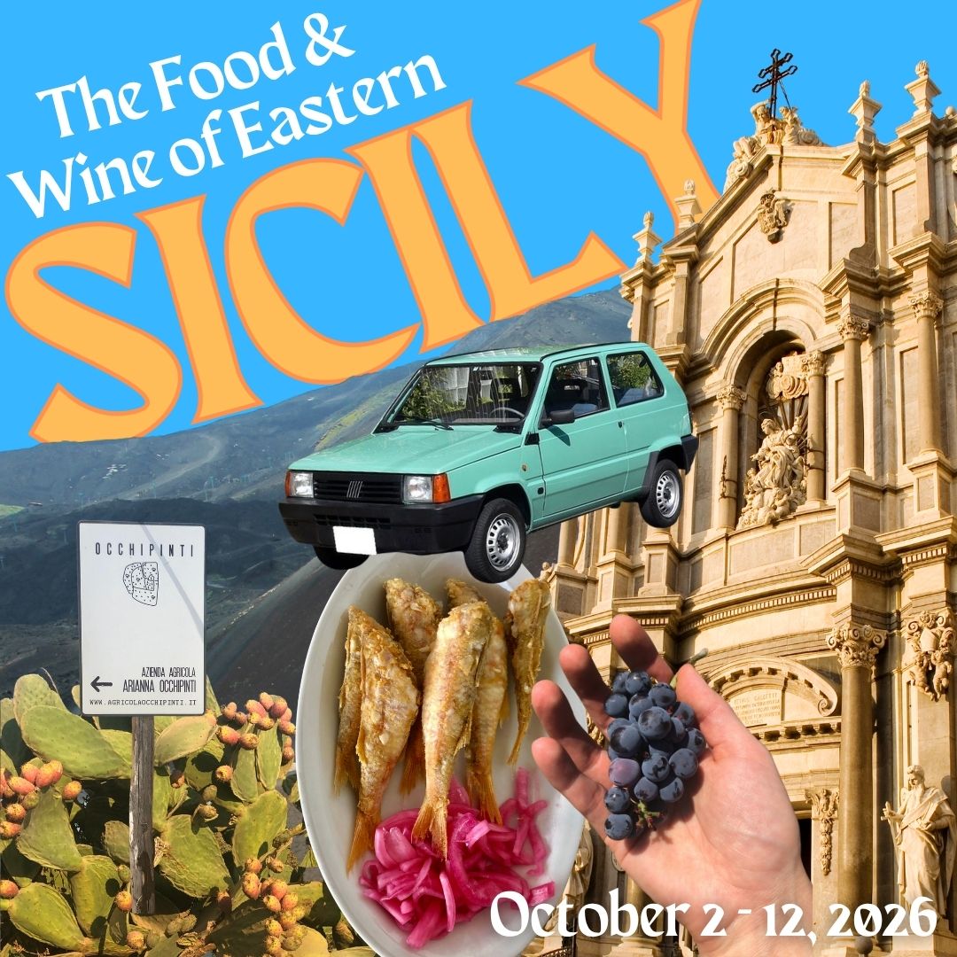 The Food + Wine of Eastern Sicily | Oct 2nd-12th, 2026