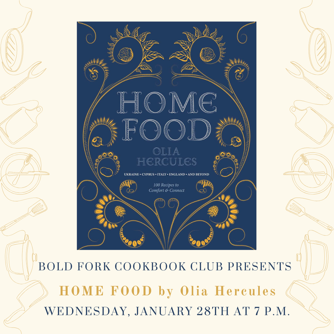 January Cookbook Club: HOME FOOD by Olia Hercules