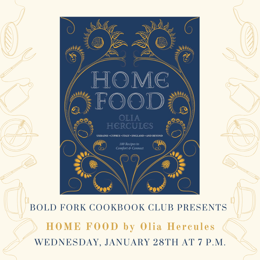 January Cookbook Club: HOME FOOD by Olia Hercules