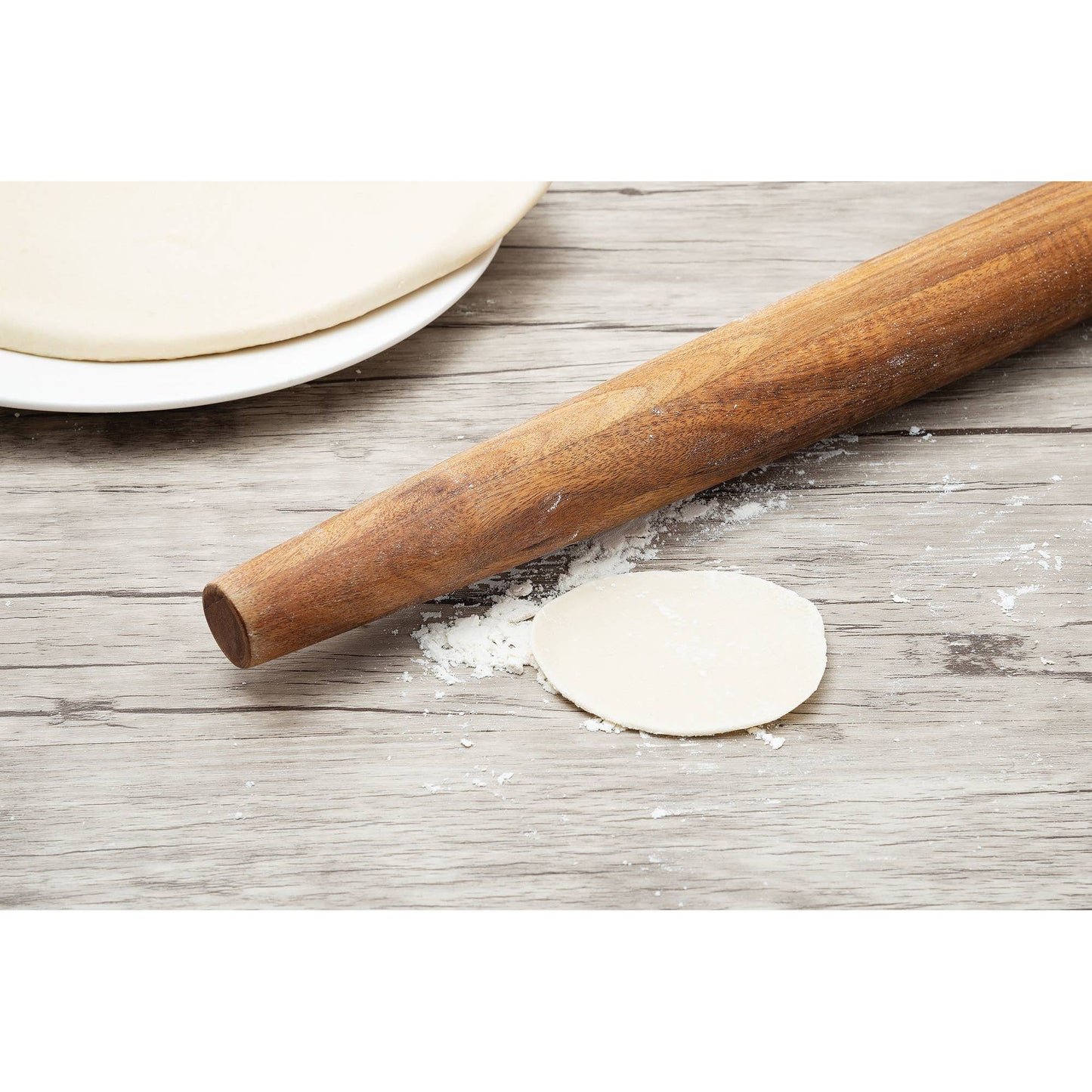 French Rolling Pin, Acacia, 20"