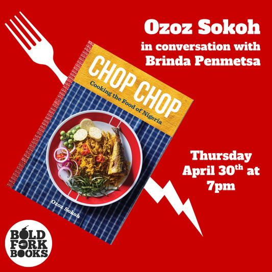 CHOP CHOP: An Evening of Conversation with Ozoz Sokoh and Brinda Penmetsa