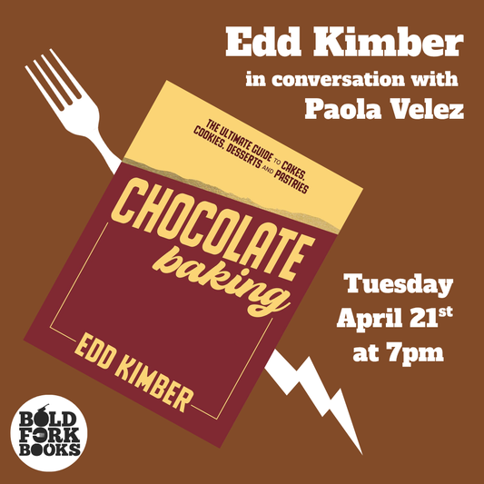 An Evening with Edd Kimber and Paola Velez for CHOCOLATE BAKING