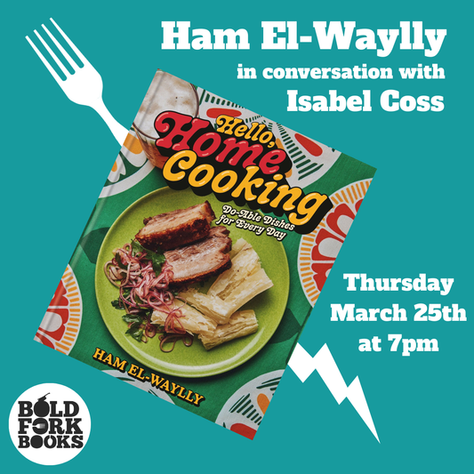HELLO, HOME COOKING: An Evening with Ham El-Waylly and Isabel Coss