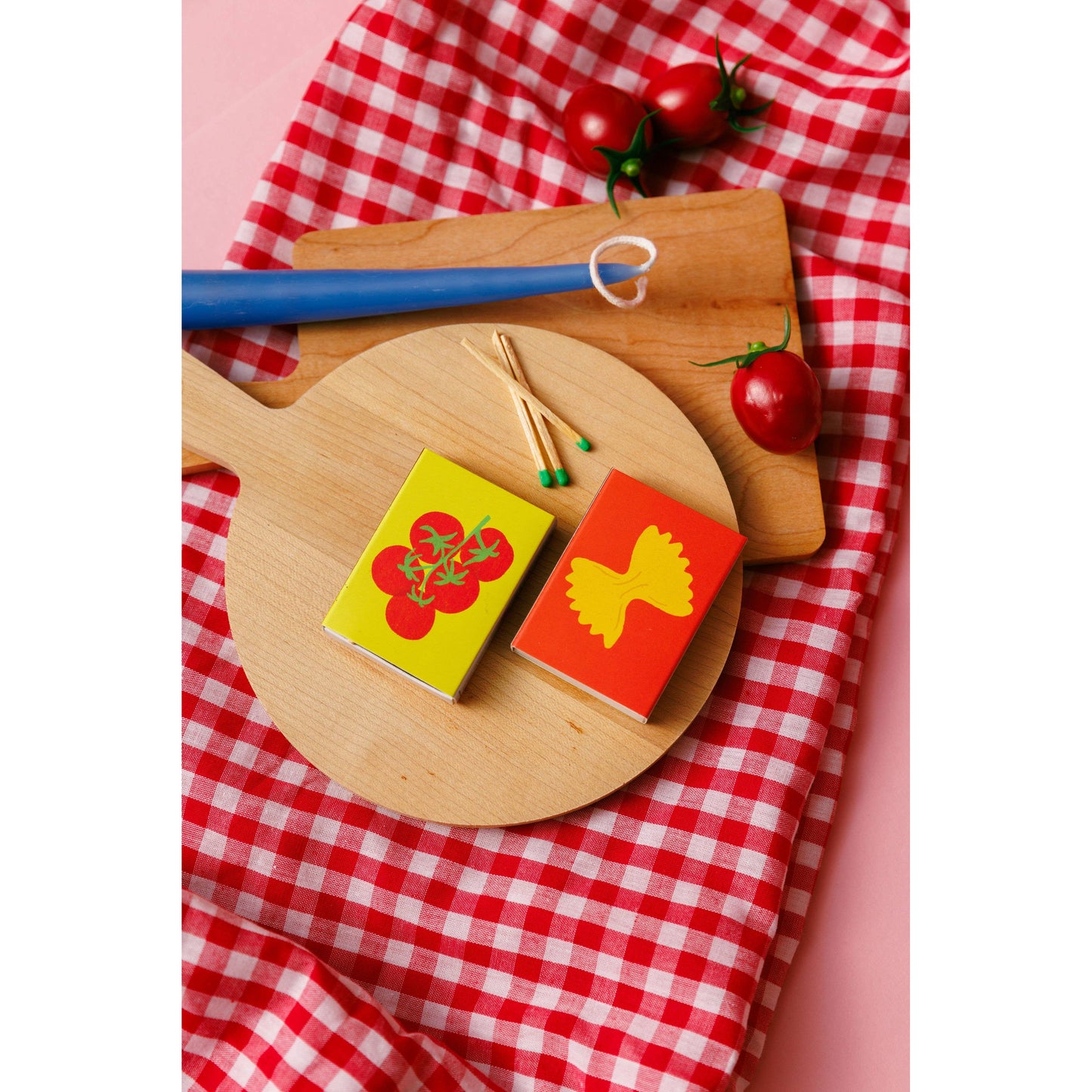 "Dinner Party" Matches - 28 Strike Matchbox 