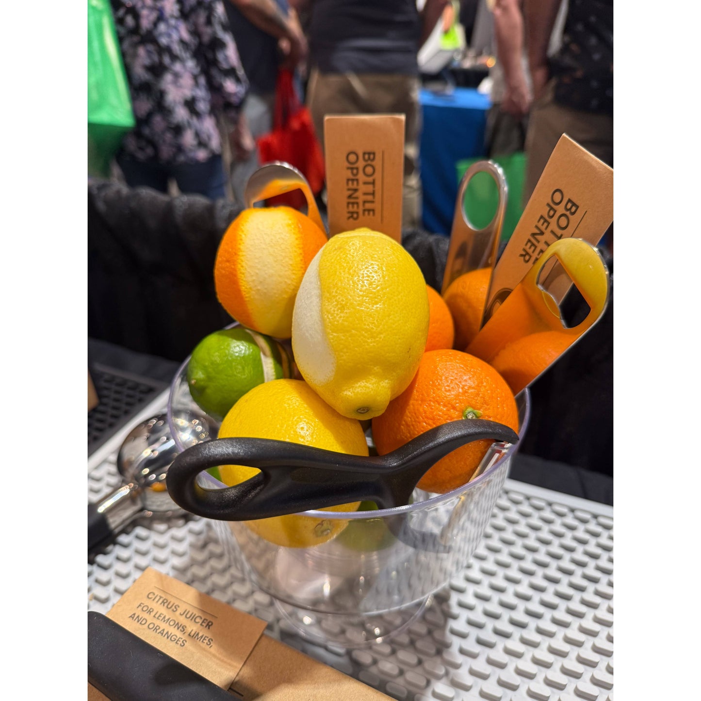 Citrus Peeler, Stainless & Black