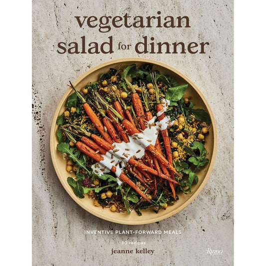 Vegetarian Salad for Dinner (Jeanne Kelley)